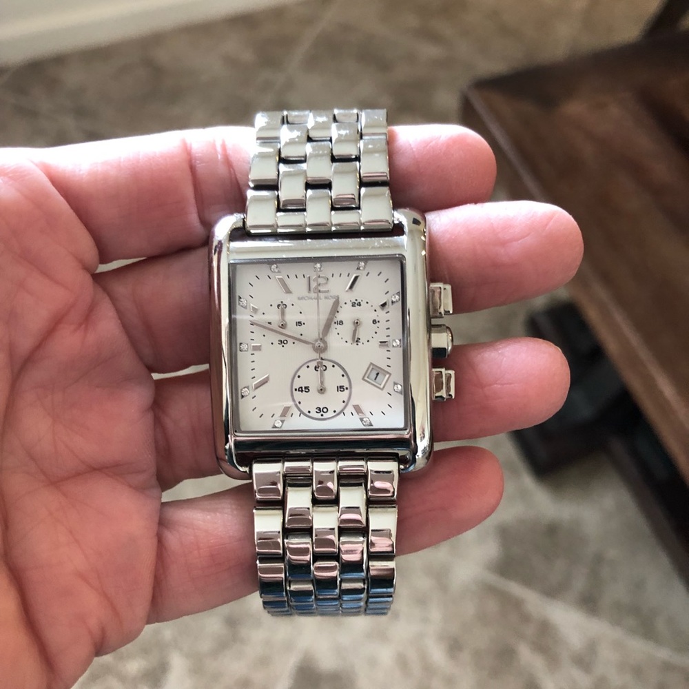 Michael Kors watch silver new